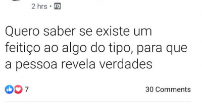 Um feitiÃ§o poderoso