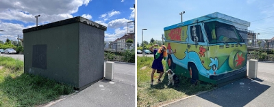 Artista francês cria grafites 3D nas ruas #2