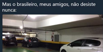 Brasileiros sempre dão um jeitinho