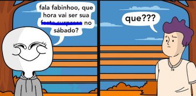 Mas nÃ£o era uma surpresa?