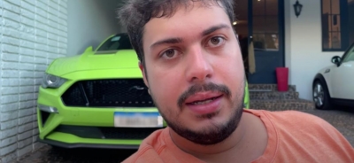 Youtuber faz rifa ilegal de Mustang por R$ 1 milhÃ£o e nÃ£o entrega carro