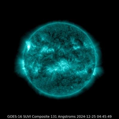 Explosões solares natalinas vão desencadear auroras no Réveillon?