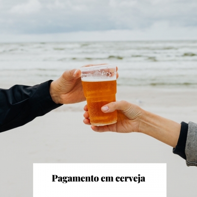 Pagamento em cerveja